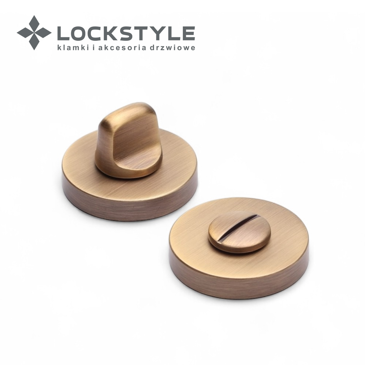 Фиксатор LOCKSTYLE WC ZR MAB (французская бронза)